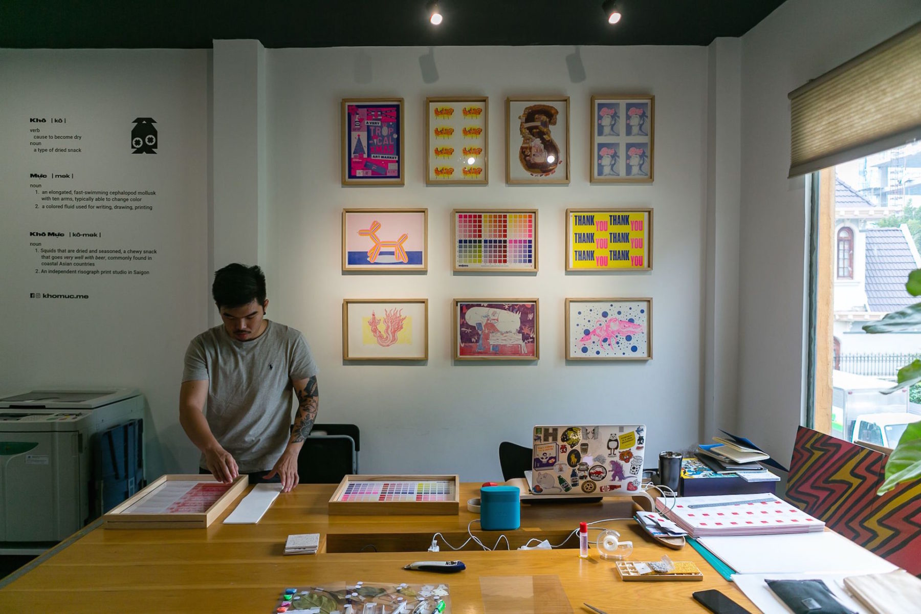 In Saigon s Latest Indie Workshop A Heaven For Eco Friendly Risograph 