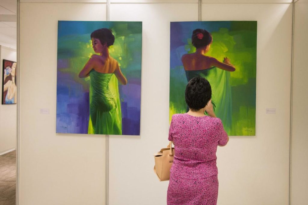 Myanmar art at Yangon Art Expo